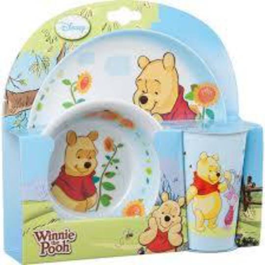 Disney Winnie the Pooh Melamine Set